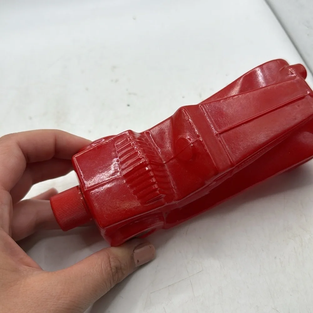 Vintage Avon Classic Red Car Glass Collectible Bottle Blend 7 After Shave Decor